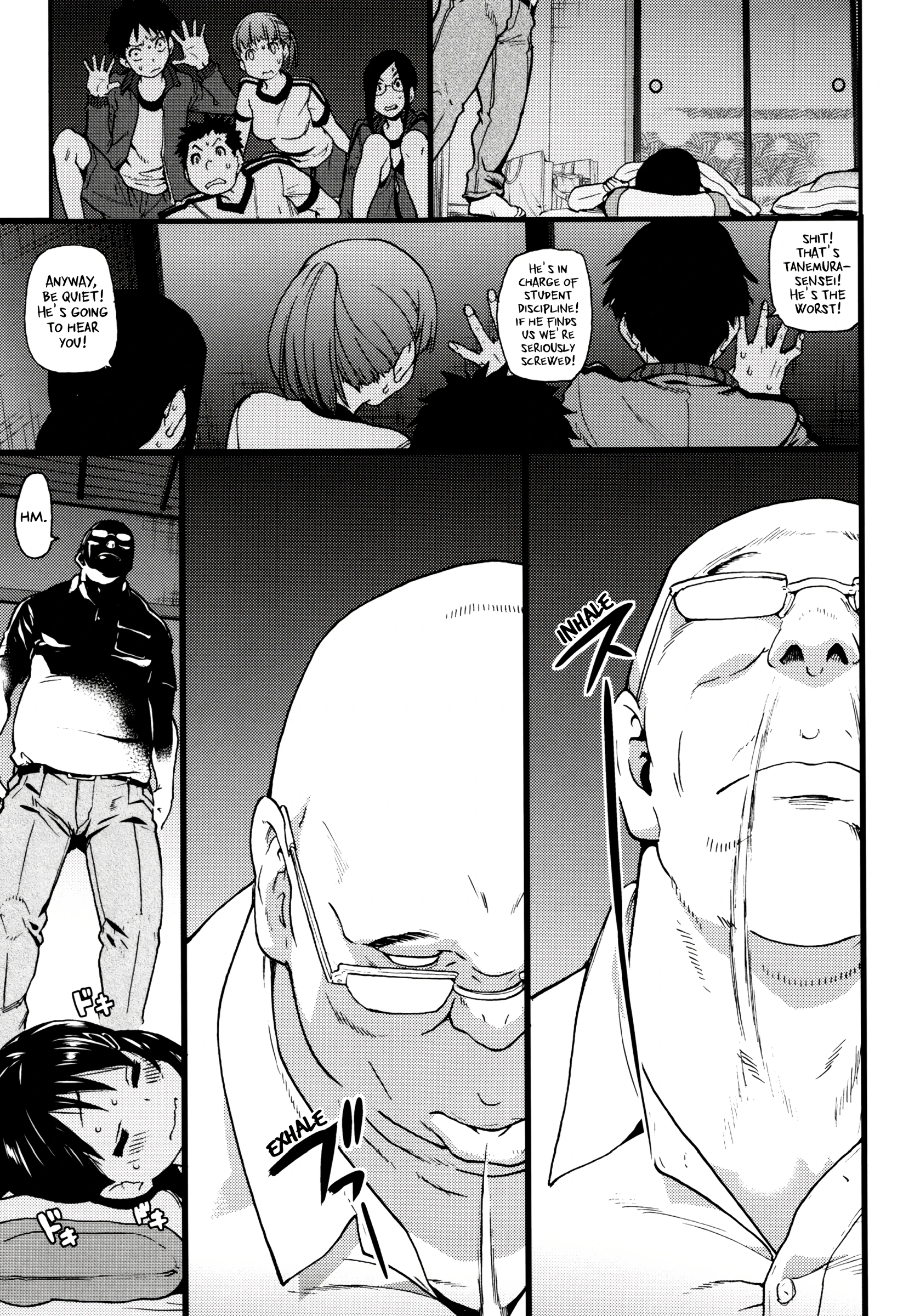 No One Wake Up! Part 1 porn comic picture 11