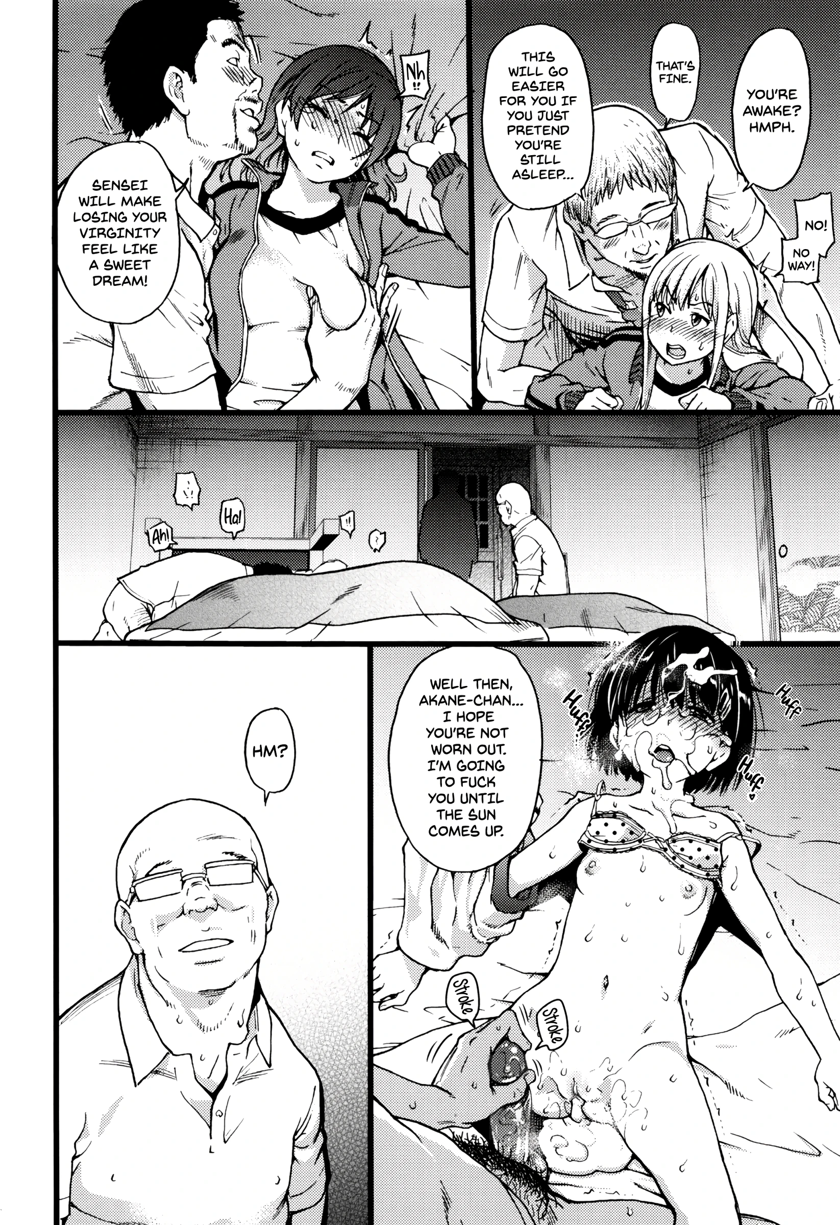 No One Wake Up! Part 2 porn comic picture 20