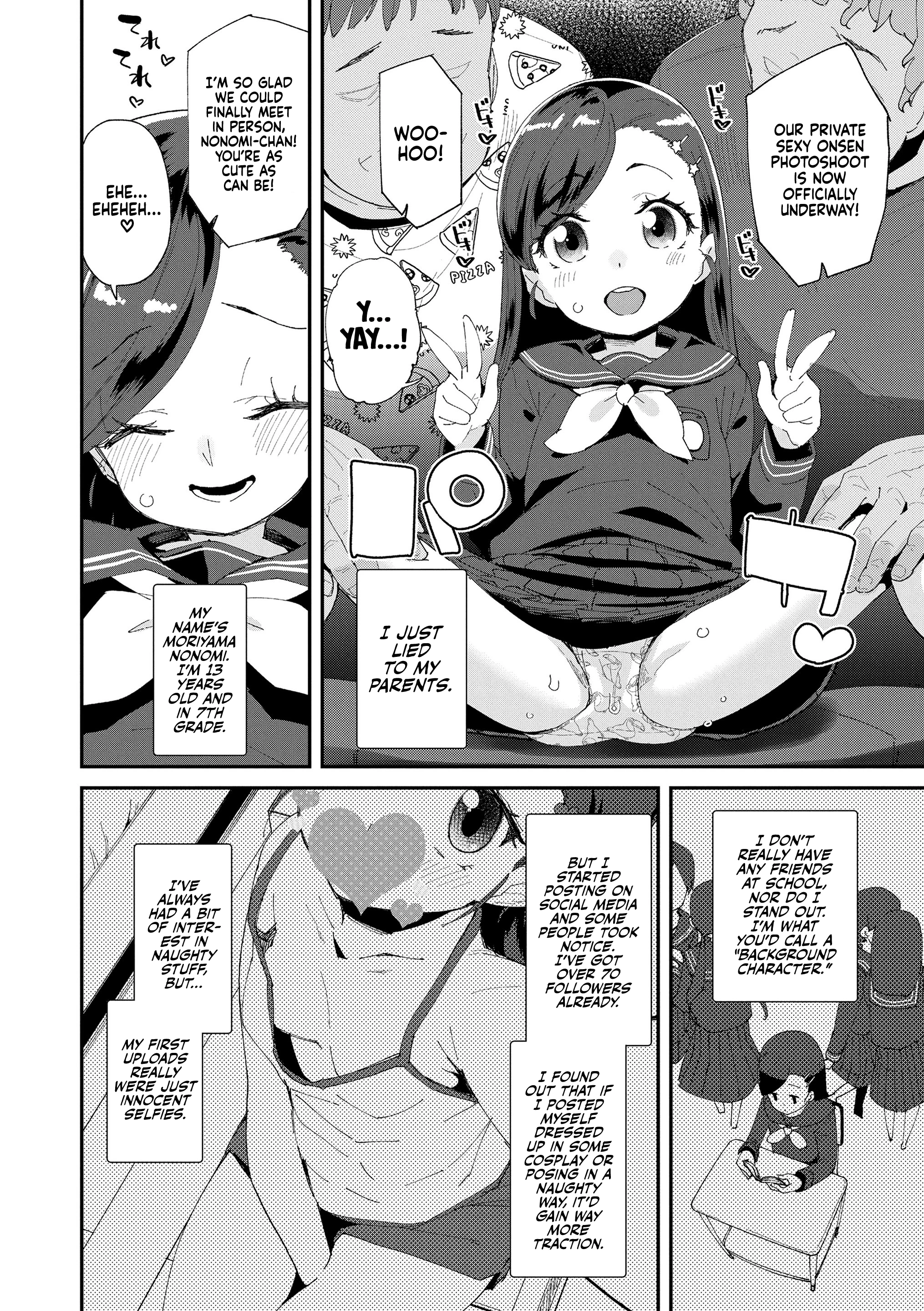 Nonomi-chan's Secret Account: Naughty Trip to a Private Onsen porn comic picture 2
