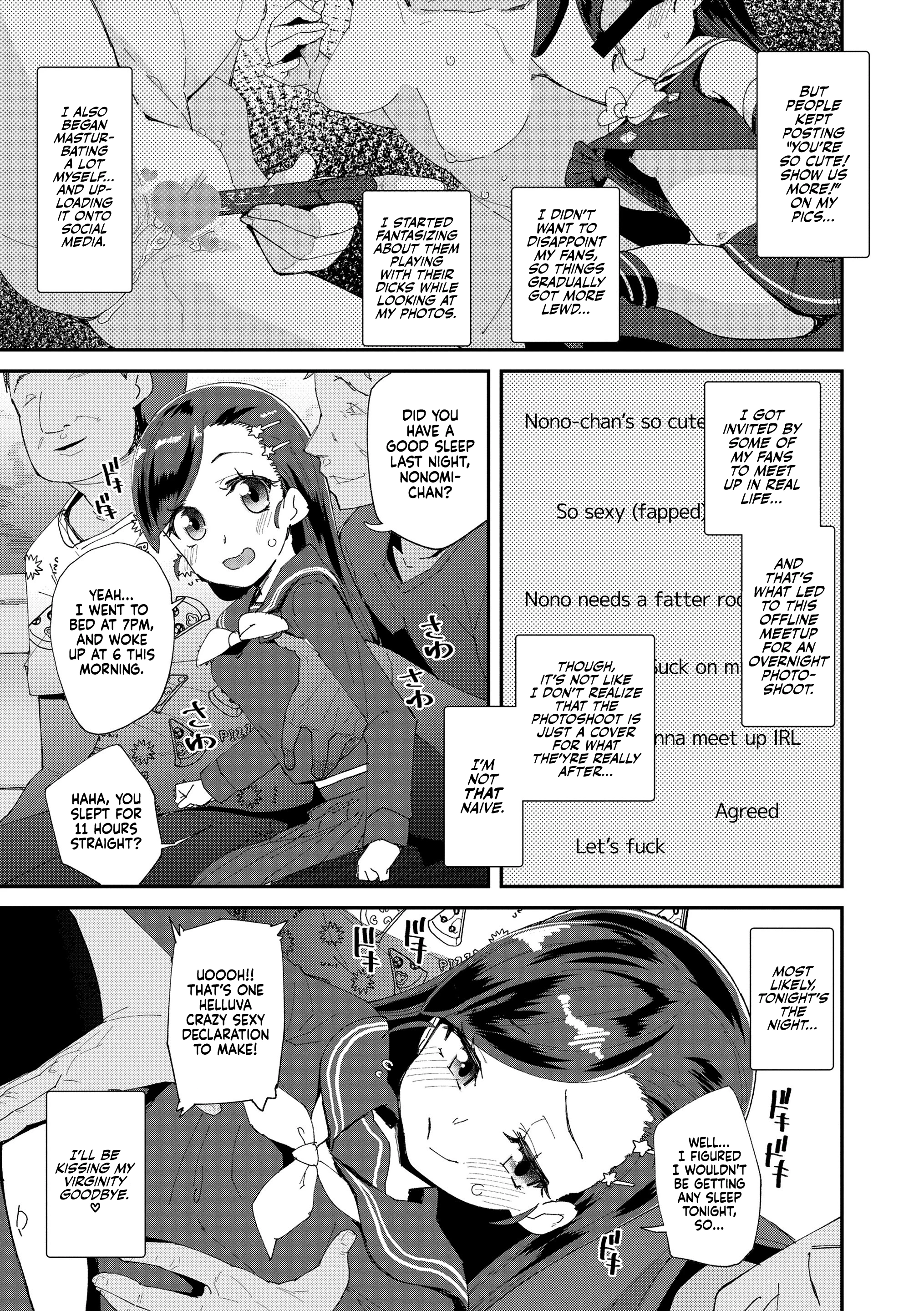 Nonomi-chan's Secret Account: Naughty Trip to a Private Onsen porn comic picture 3