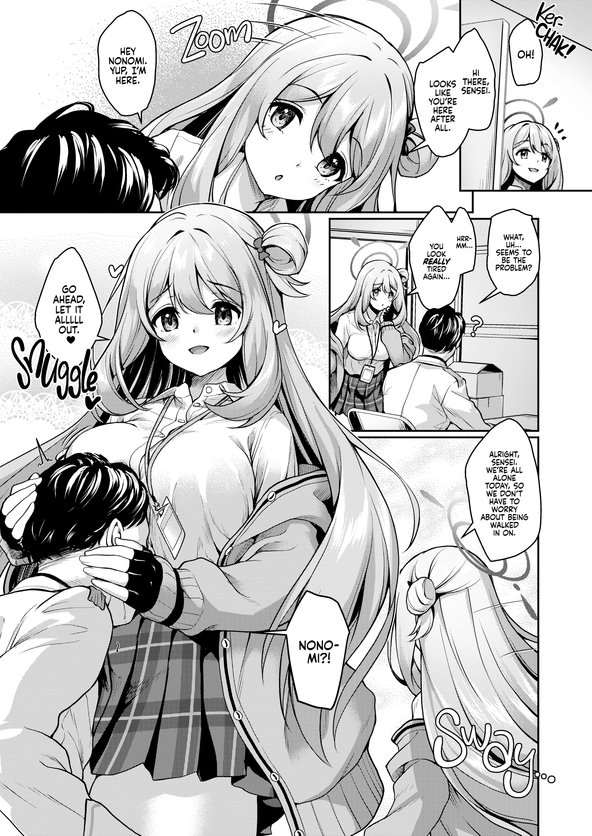 Nonomi Will Make It All Better! porn comic picture 2
