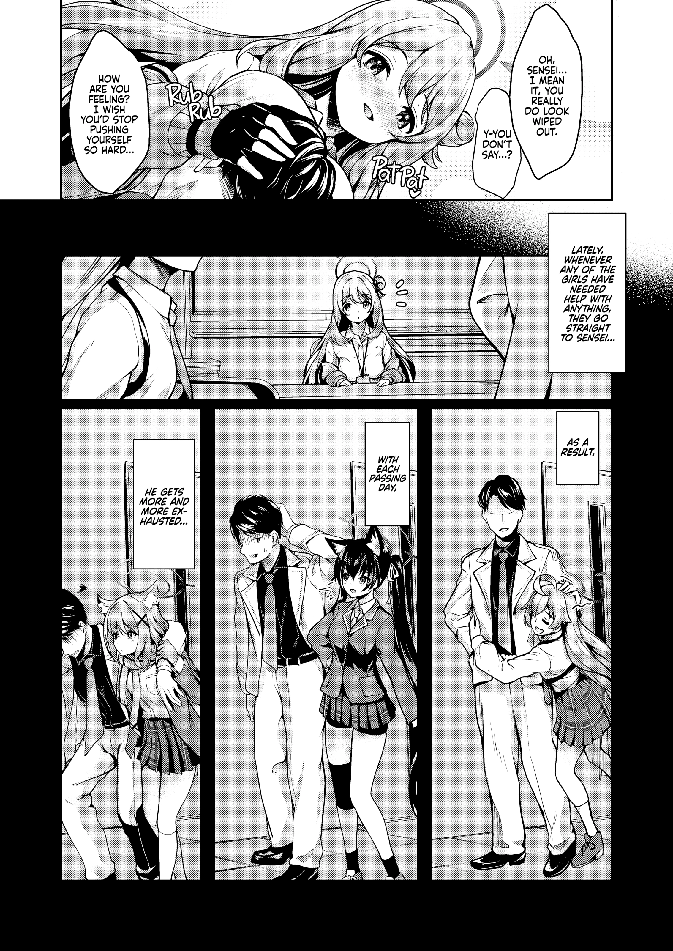 Nonomi Will Make It All Better! porn comic picture 3