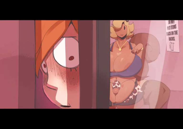 Not So Fitting Room porn comic picture 5