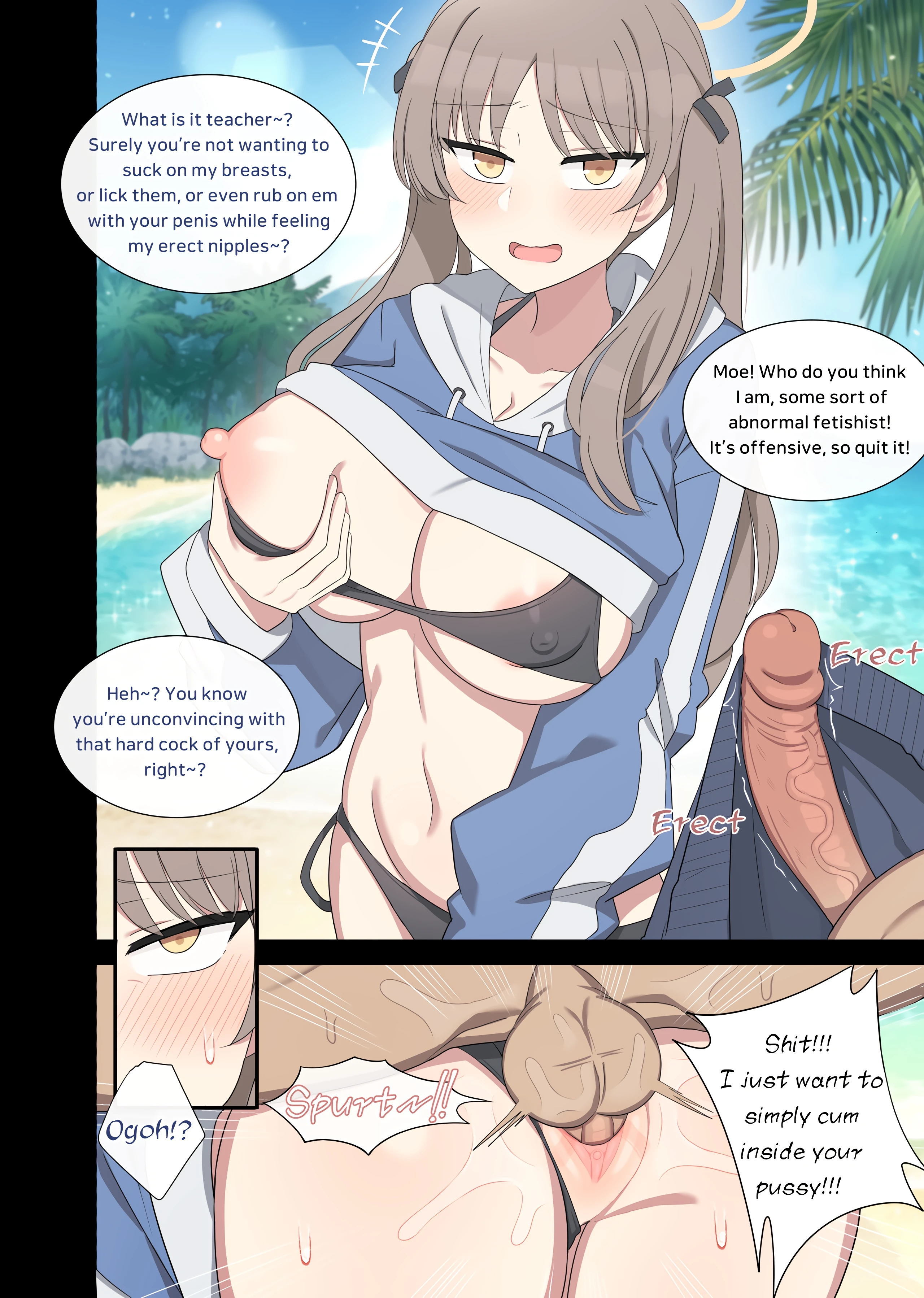 Novice Nun Raiden 2 porn comic picture 18