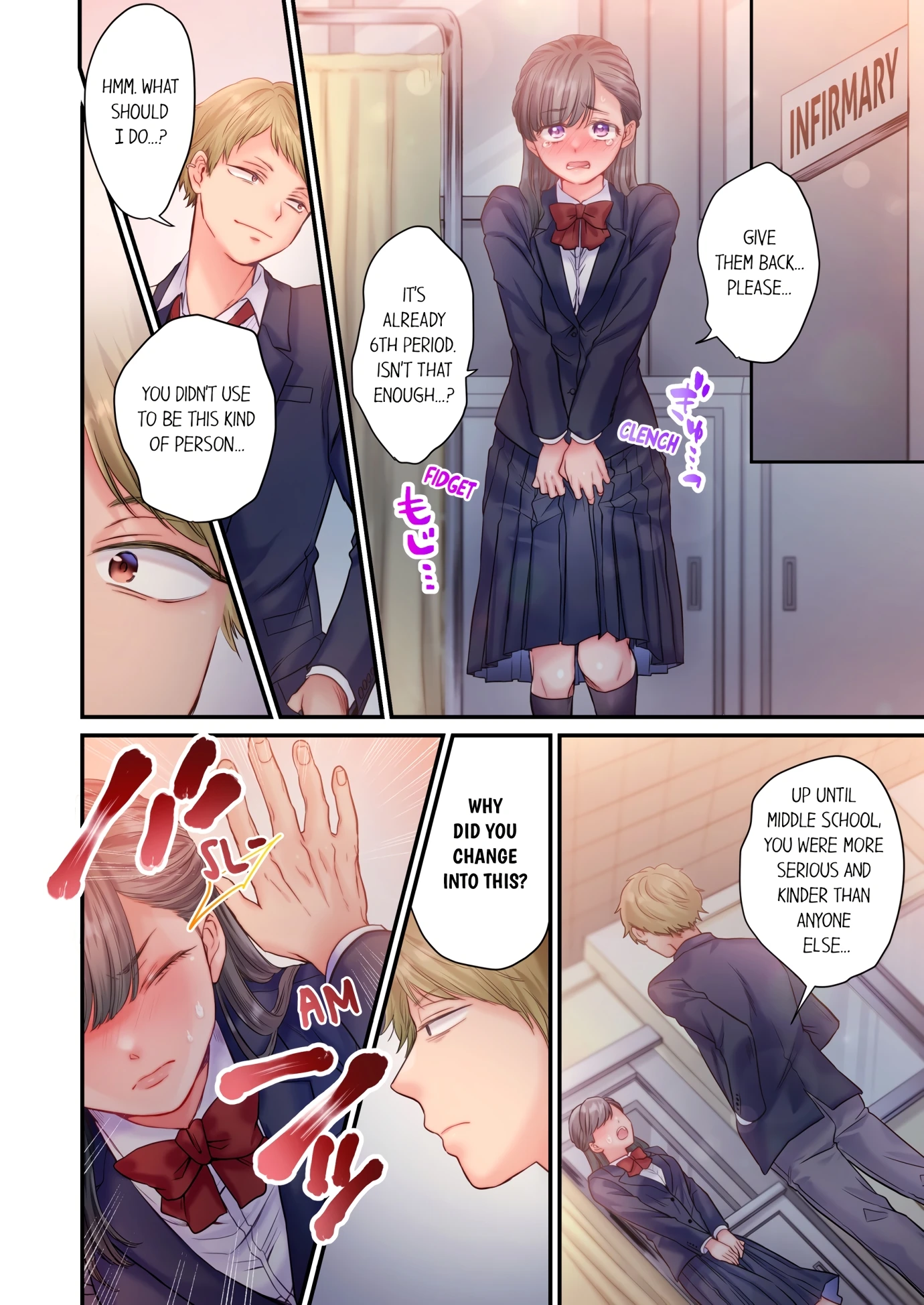 NTR Underneath Her Skirt porn comic picture 15