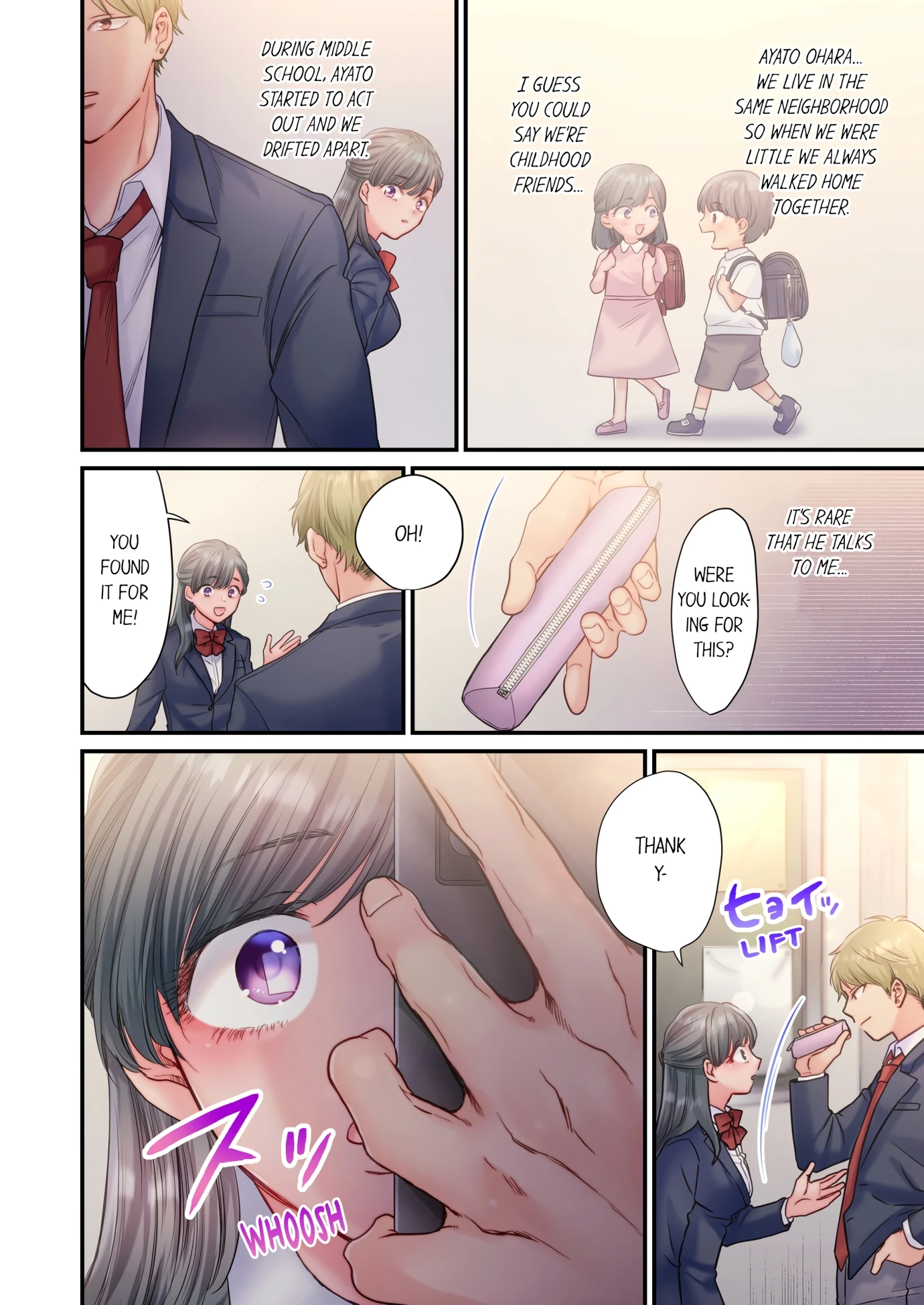 NTR Underneath Her Skirt porn comic picture 7