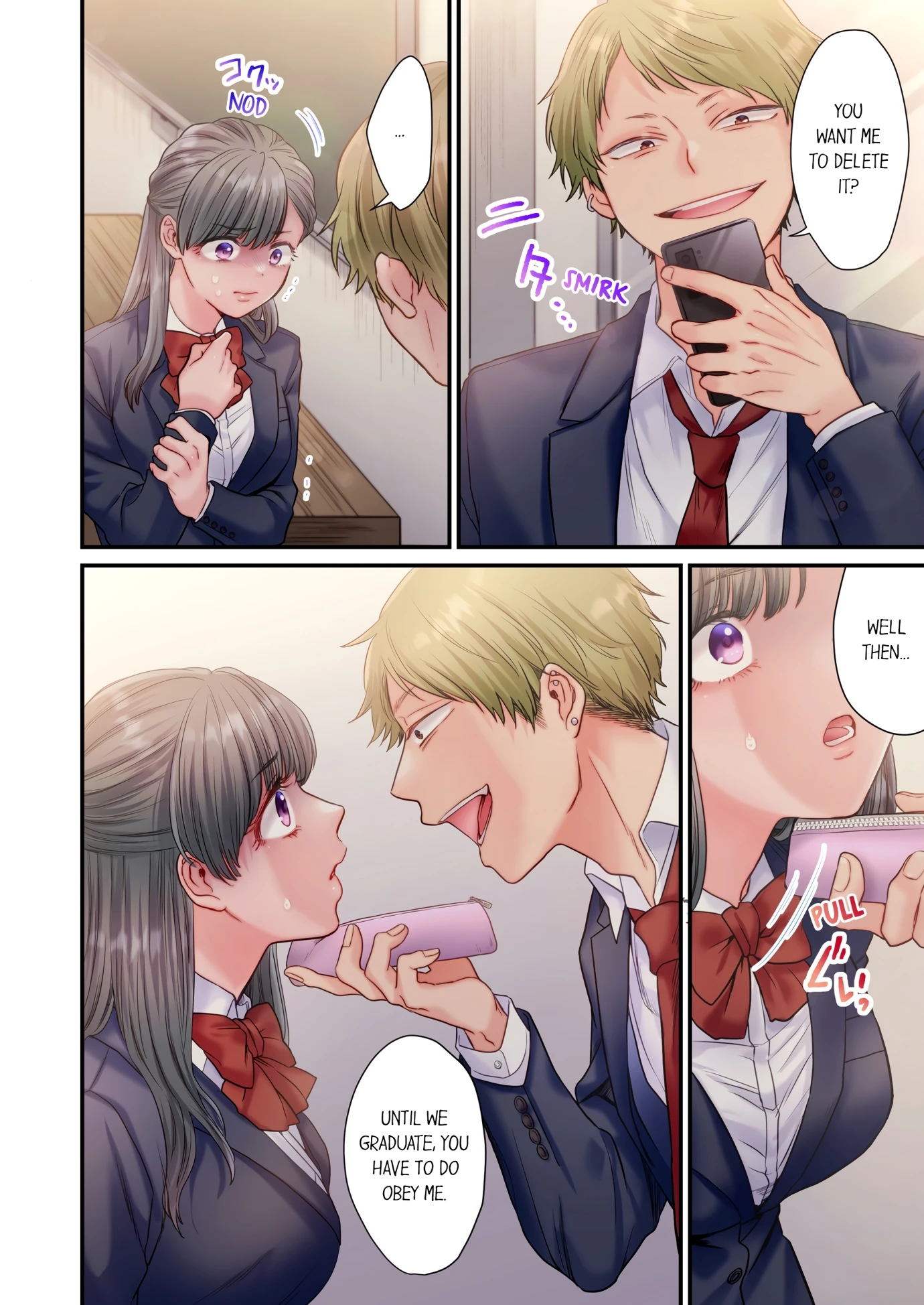 NTR Underneath Her Skirt porn comic picture 9