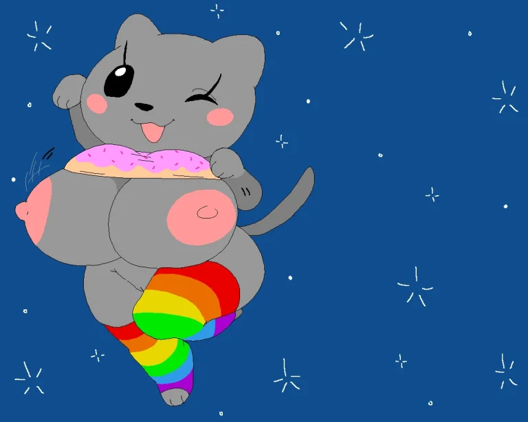 Nyan Cat porn comic picture 1