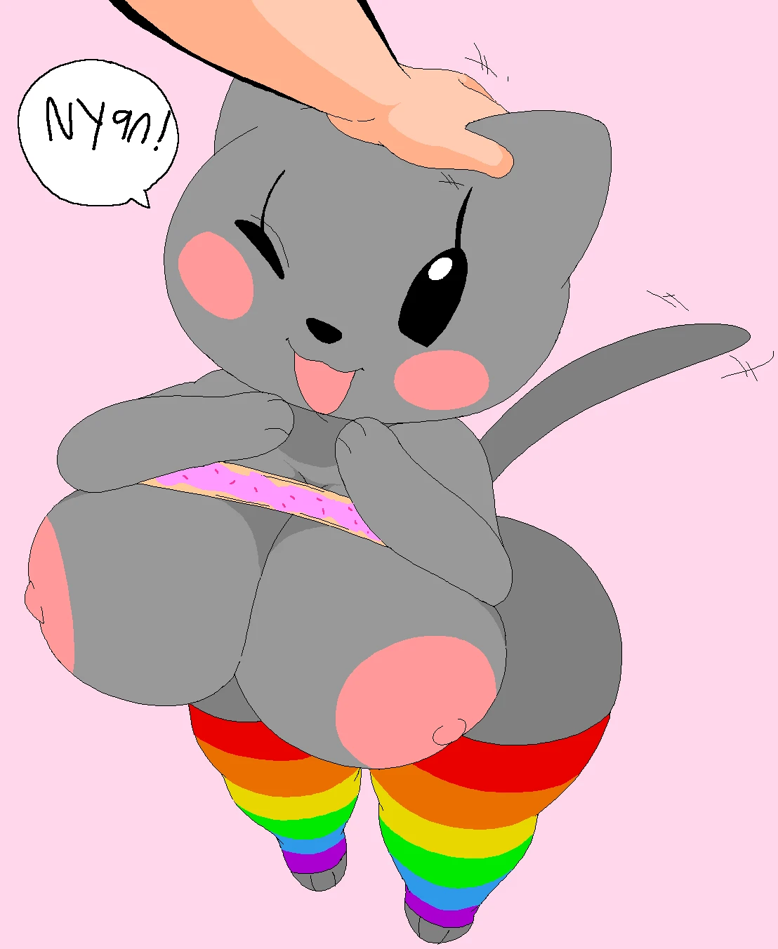 Nyan Cat porn comic picture 4