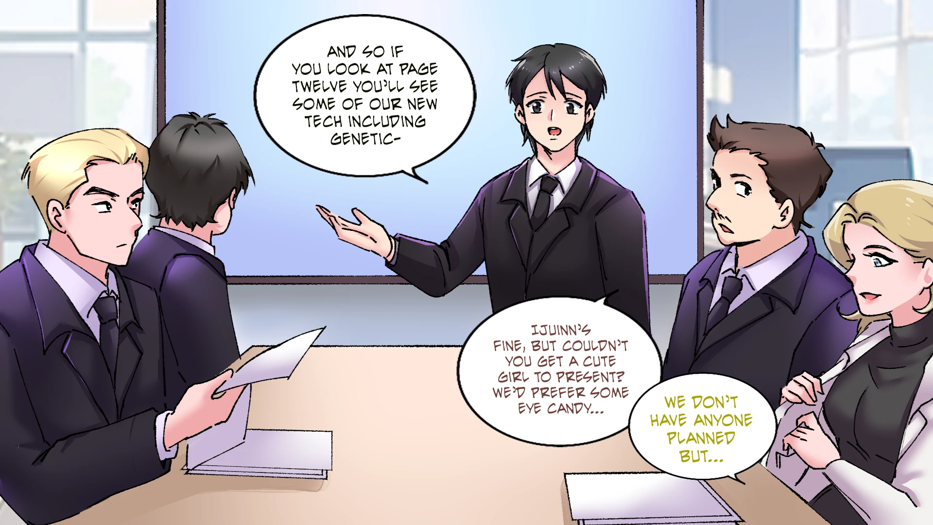 Office Anthology 3 porn comic picture 2