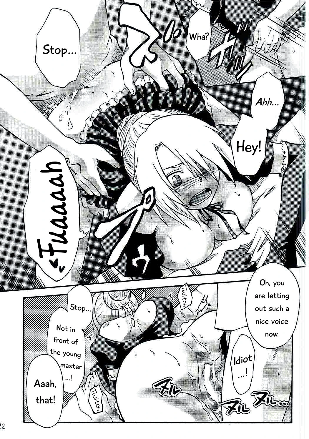 Oga's wife! porn comic picture 21