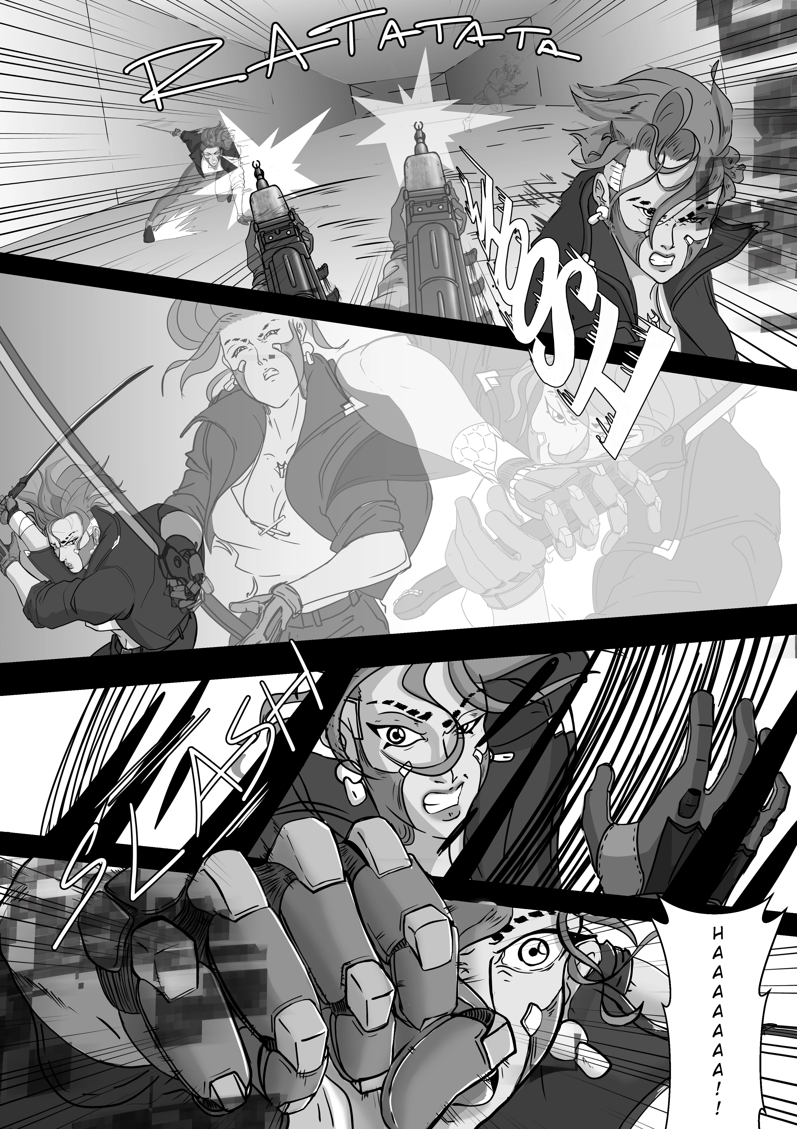 Okami and Cho porn comic picture 15