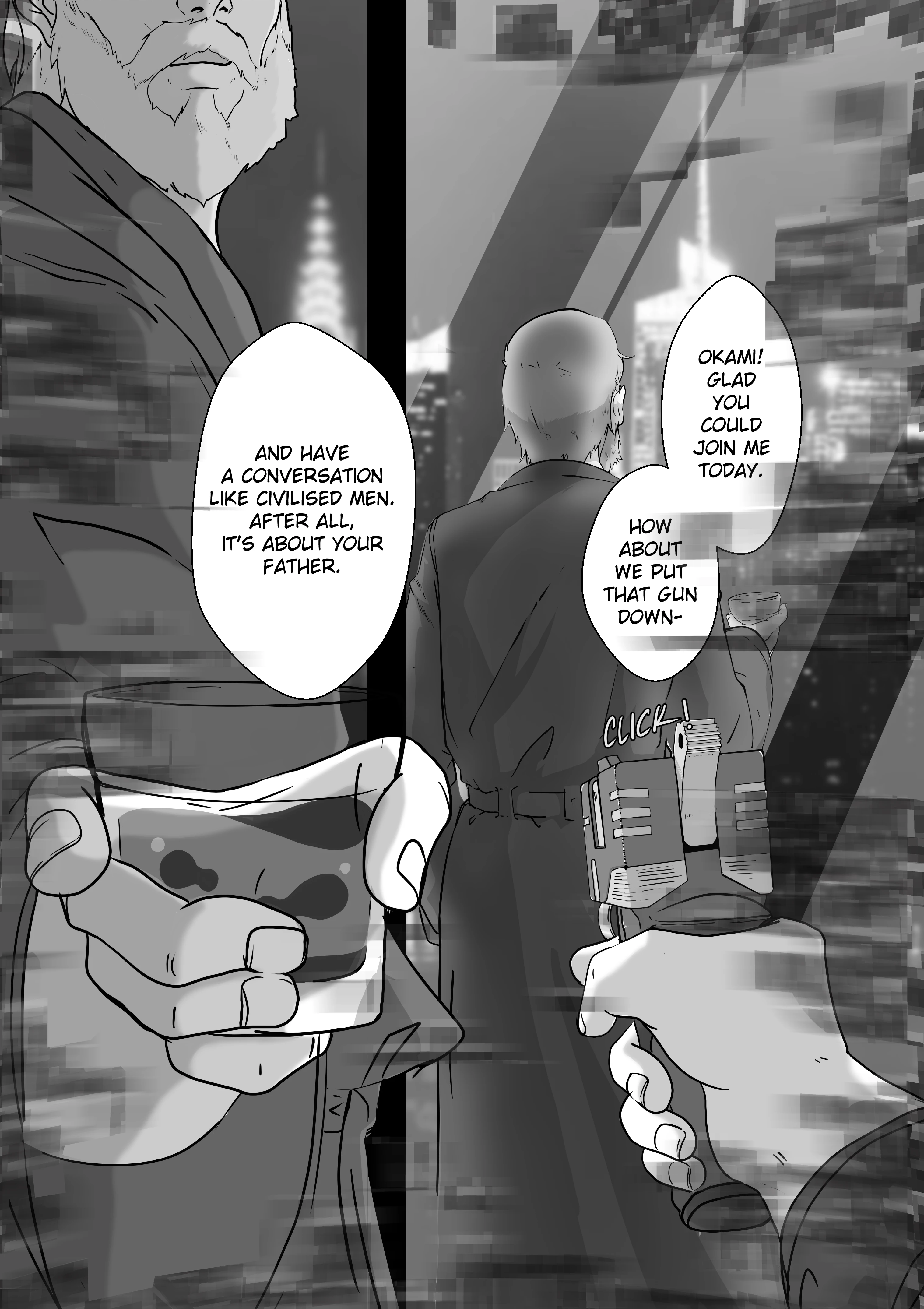 Okami and Cho porn comic picture 25