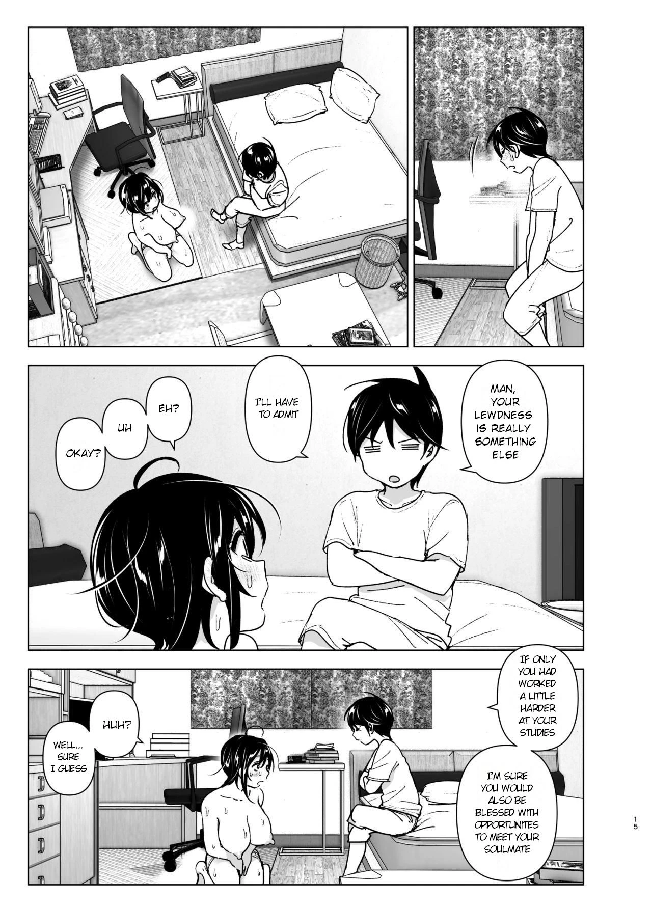 Older sister and complaint listening younger brother | Onei-chan to Guchi o Kiite Ageru Otouto no Hanashi - Tales of Onei-chan Oto-to porn comic picture 14