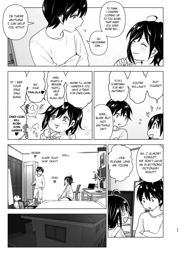 Older sister and complaint listening younger brother | Onei-chan to Guchi o Kiite Ageru Otouto no Hanashi - Tales of Onei-chan Oto-to porn comic picture 22