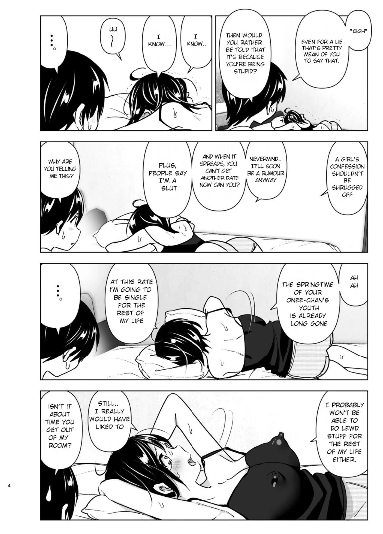 Older sister and complaint listening younger brother | Onei-chan to Guchi o Kiite Ageru Otouto no Hanashi - Tales of Onei-chan Oto-to porn comic picture 3