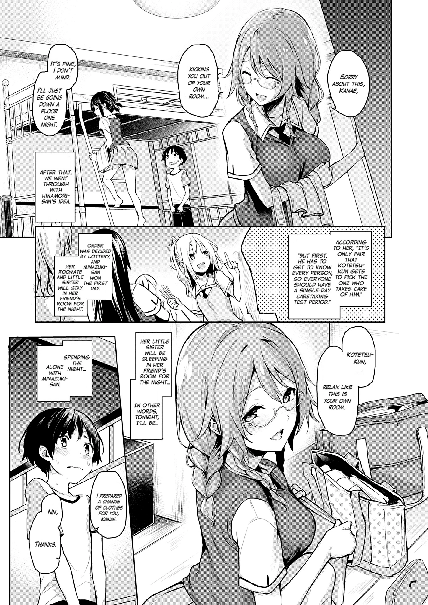 Older Sister Experience - The Girls' Dormitory 04 porn comic picture 7