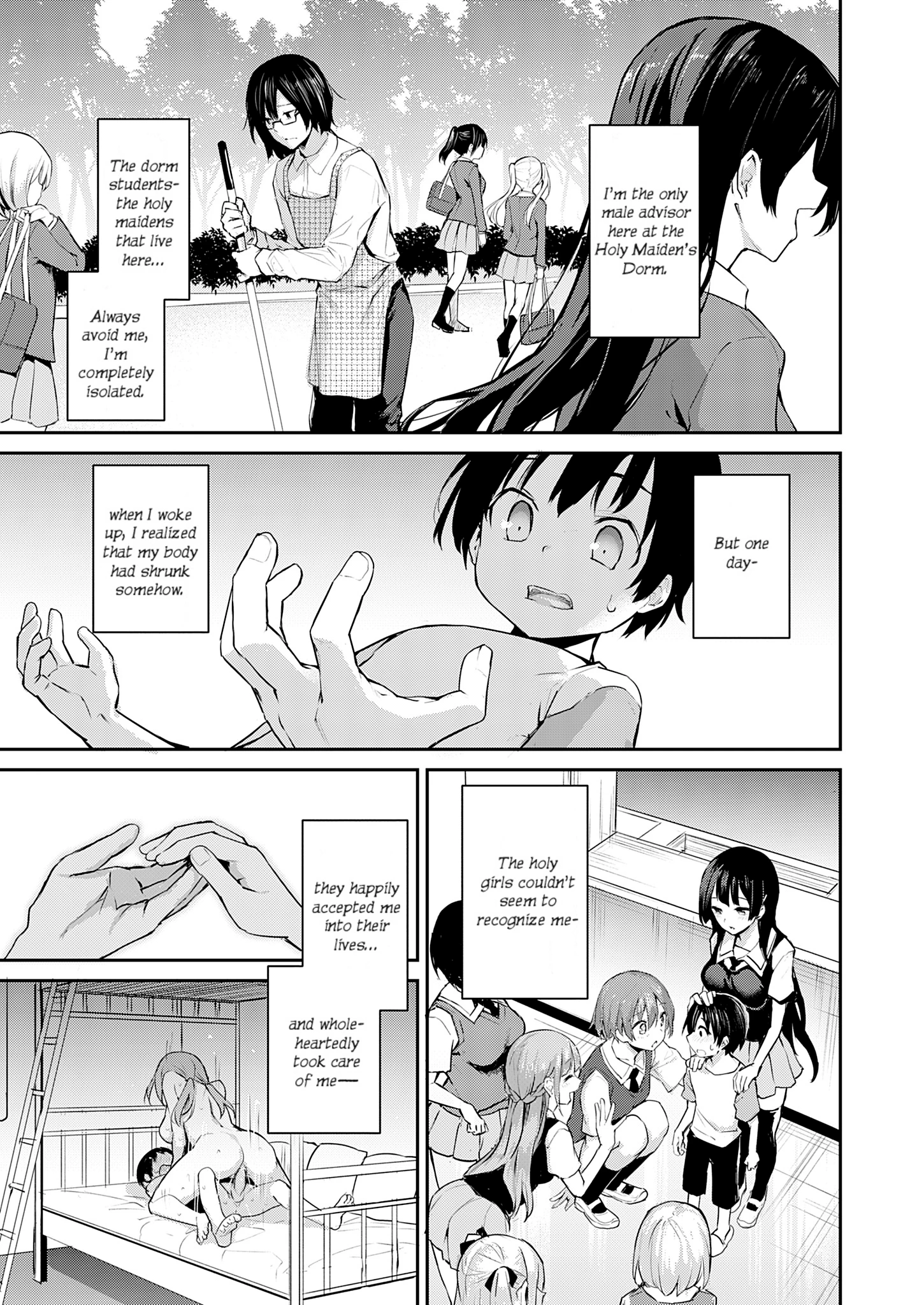 Older Sister Experience - The Girls' Dormitory 08 porn comic picture 1