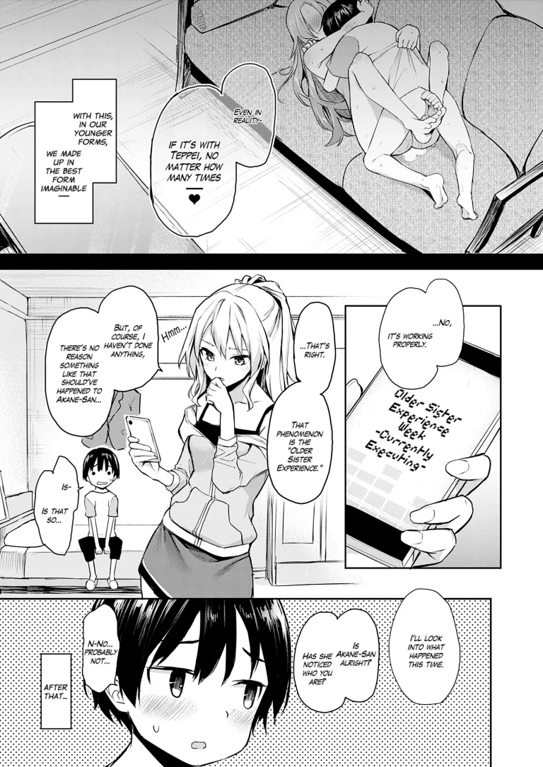 Older Sister Experience - The Girls' Dormitory 08 porn comic picture 21