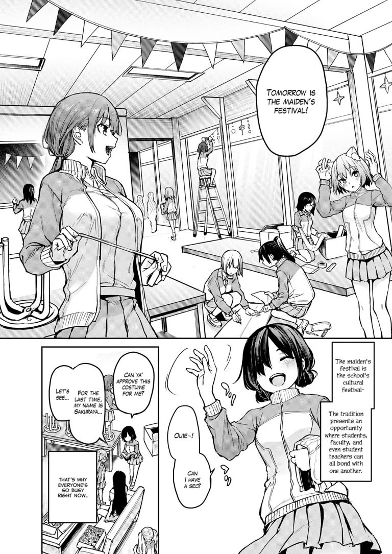 Older Sister Experience - The Girls' Dormitory 11 porn comic picture 2