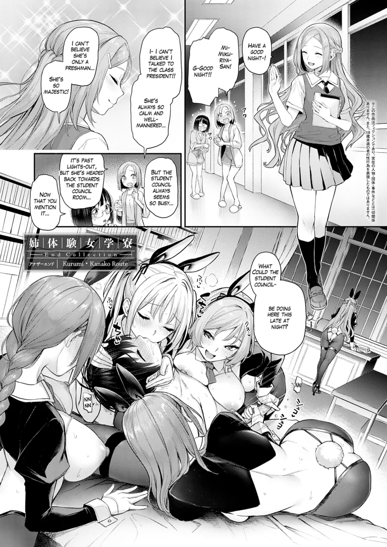 Older Sister Experience - The Girls' Dormitory 16 porn comic picture 12
