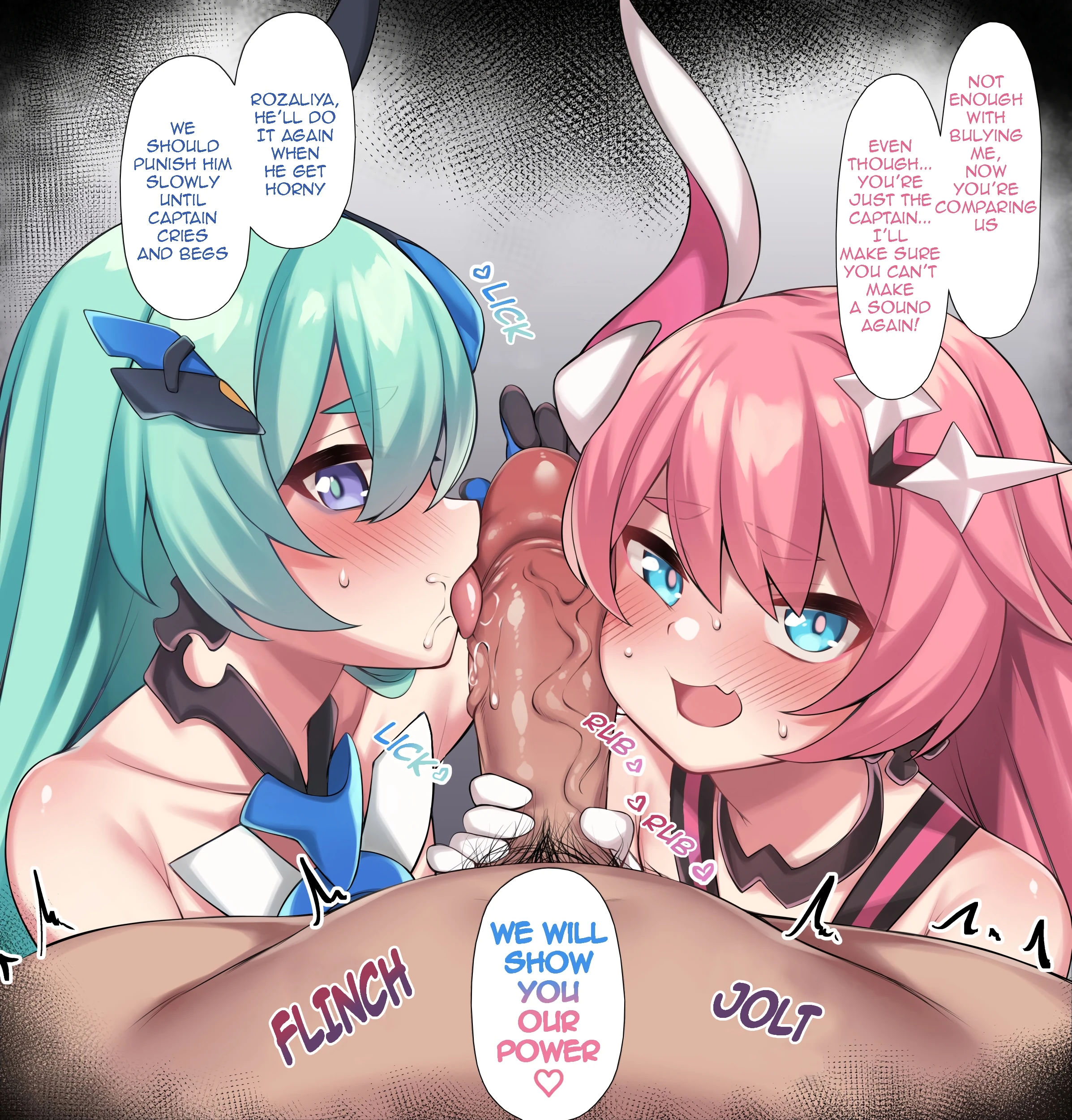 Olenyeva Sisters porn comic picture 10