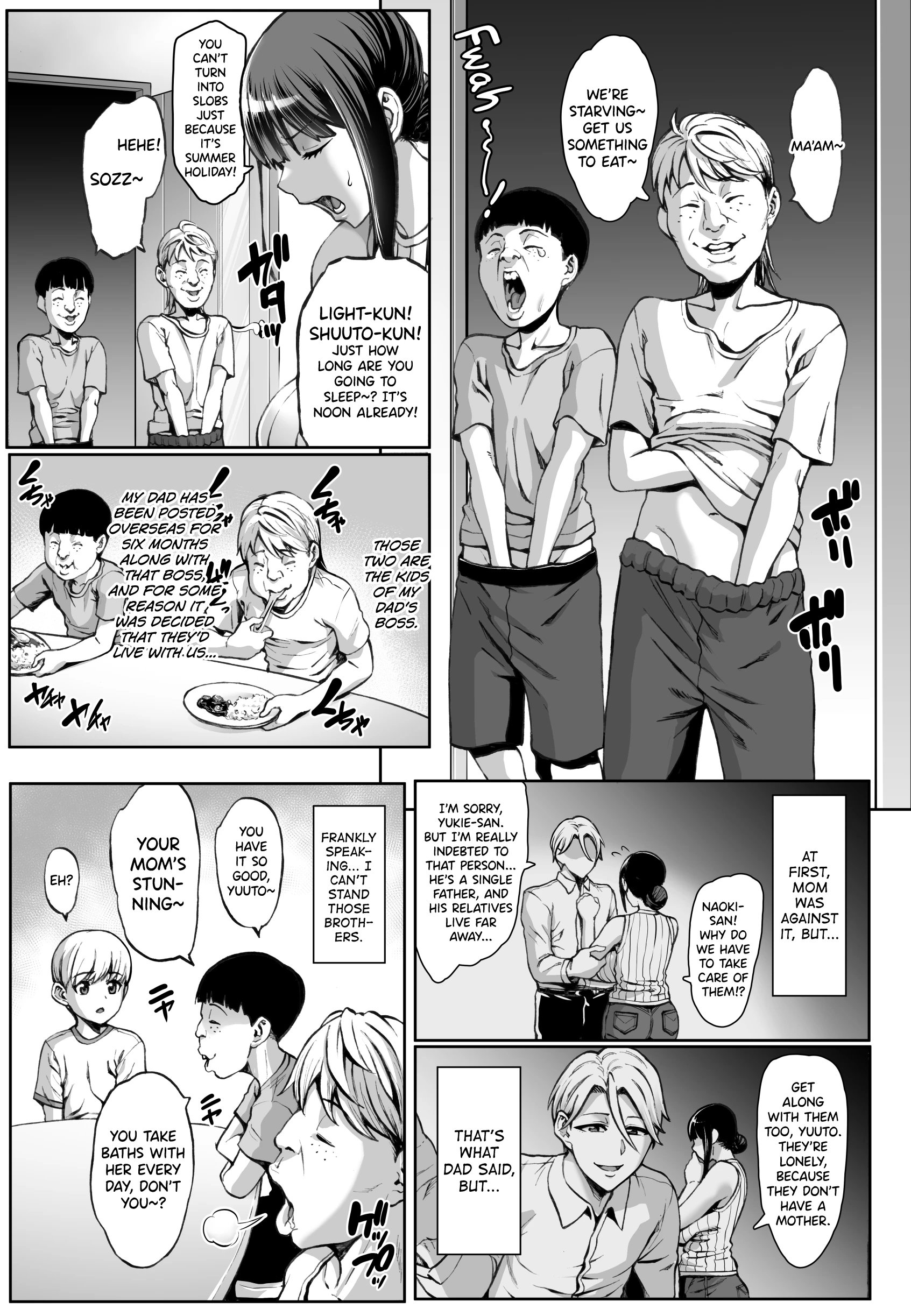 Omae no Kaa-chan Ikutoki no Kao Sugee Busu porn comic picture 3