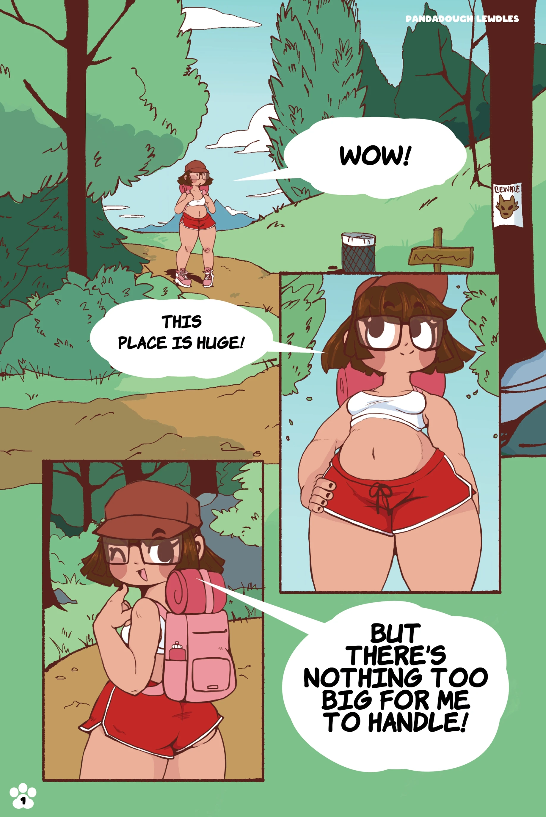 On The Beastly Trail porn comic picture 2