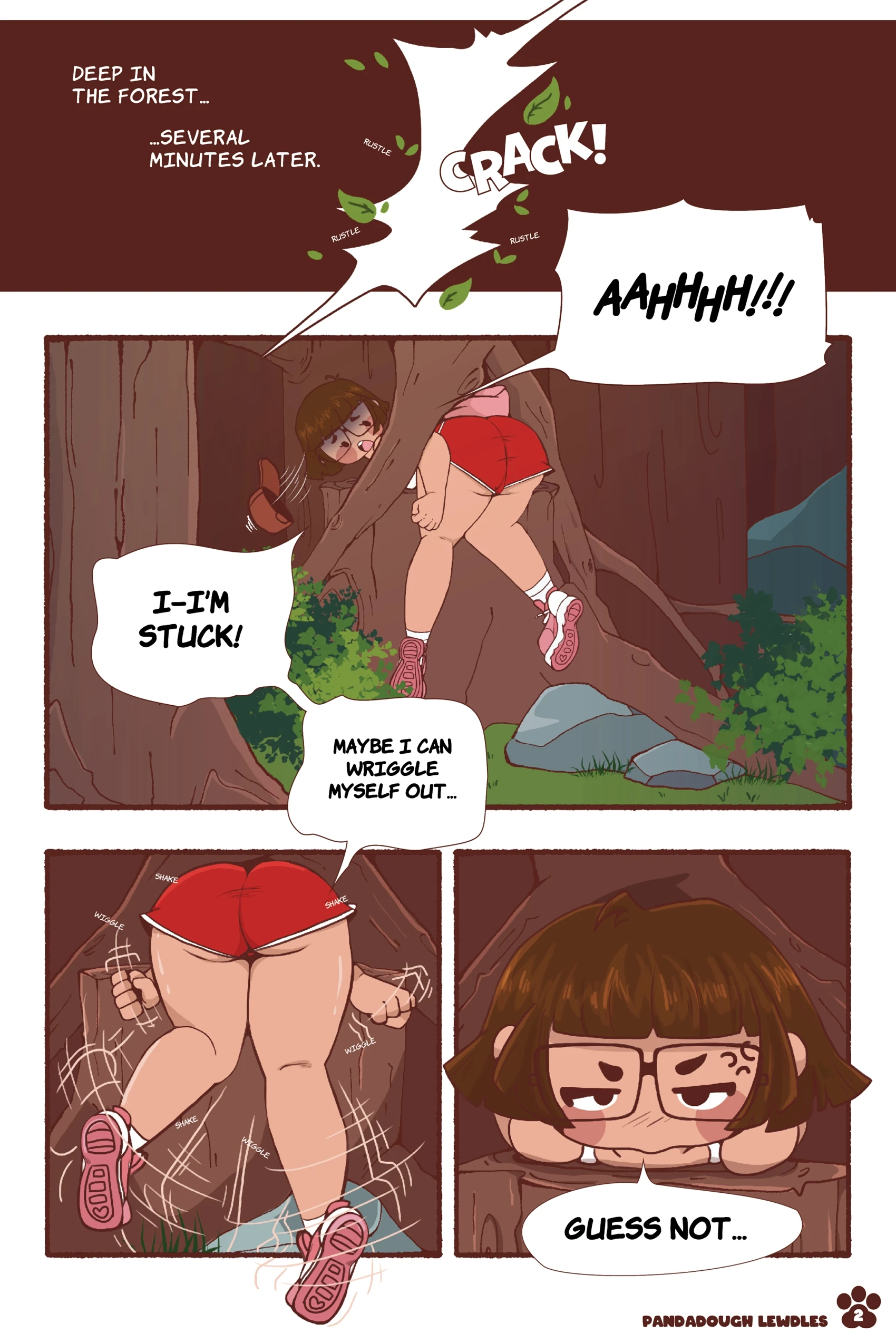 On The Beastly Trail porn comic picture 3