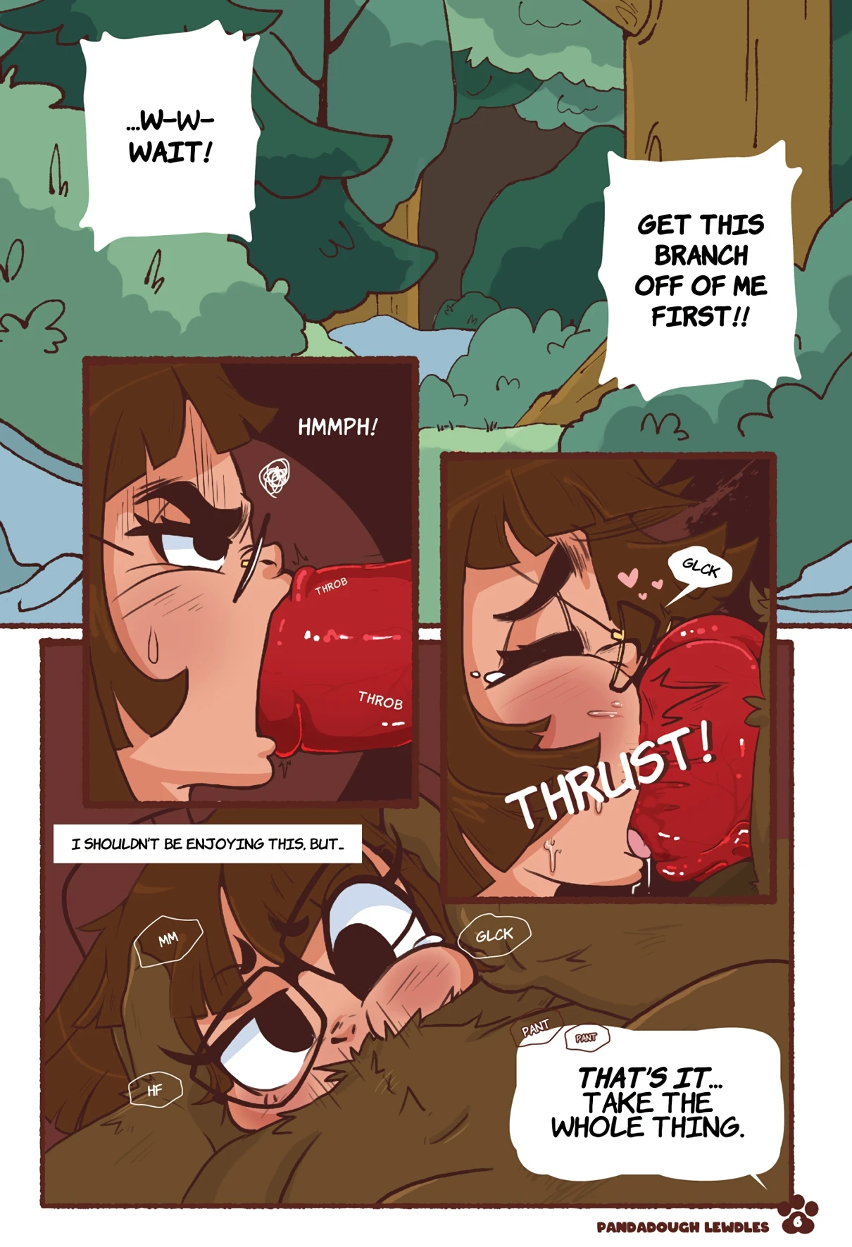 On The Beastly Trail porn comic picture 7