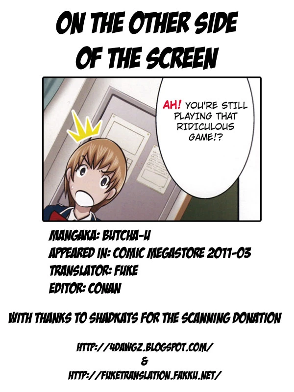 On the Other Side of the Screen | Gamen no Mukou Gawa porn comic picture 10