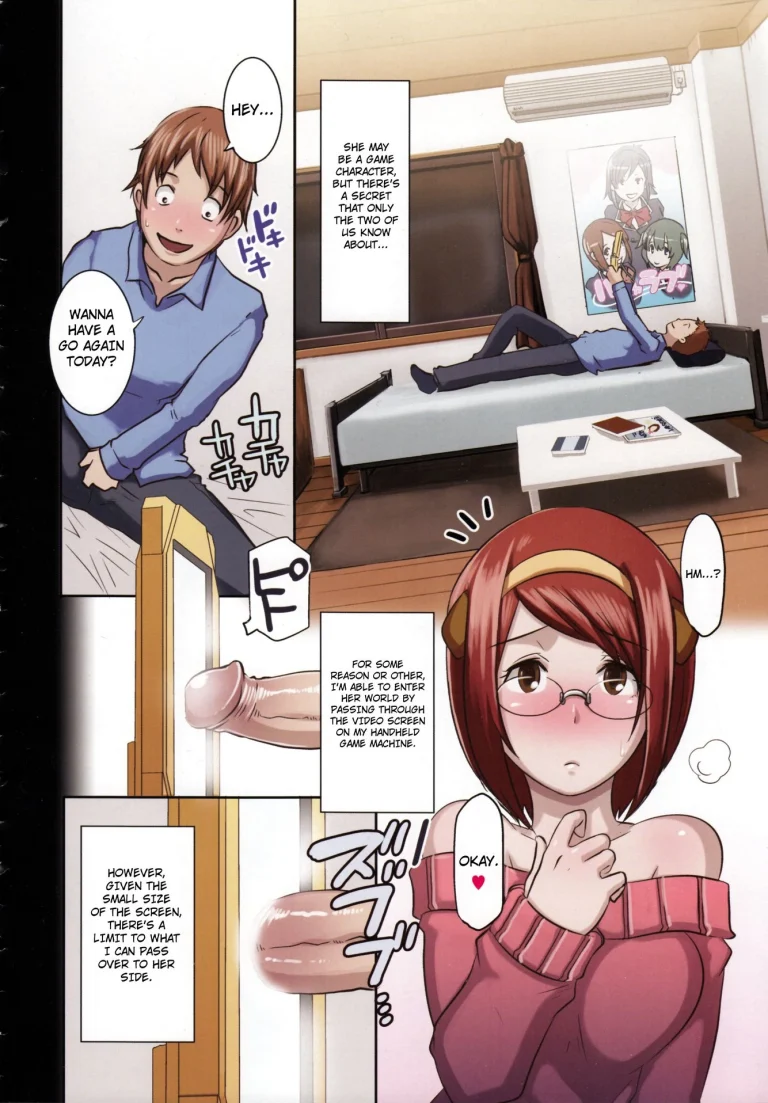 On the Other Side of the Screen | Gamen no Mukou Gawa porn comic picture 2