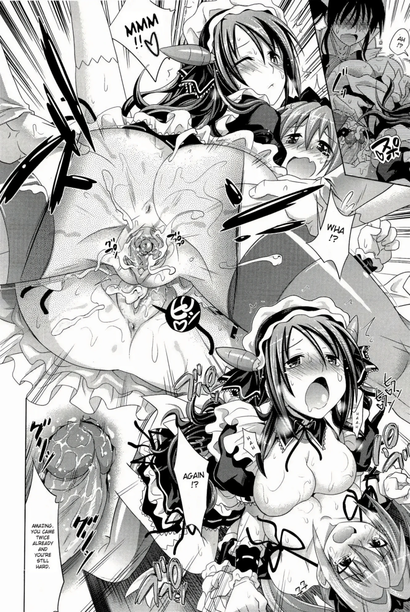 One Day Maid Cafe: After porn comic picture 17