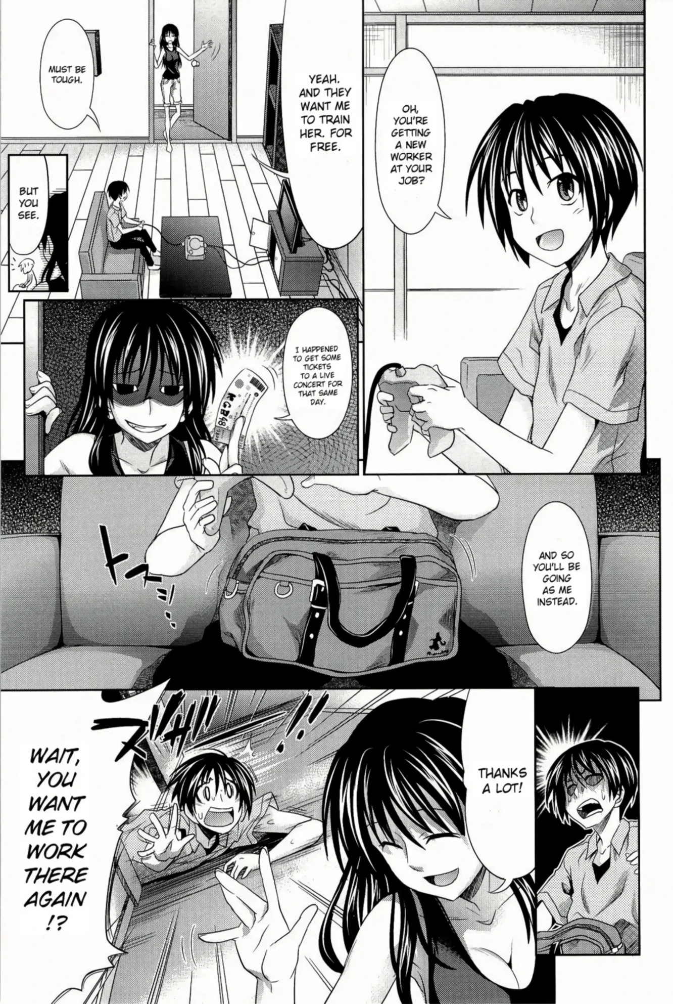 One Day Maid Cafe porn comic picture 22