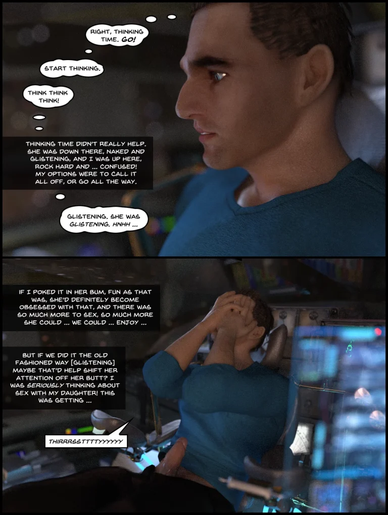 One Human, Being. 07.2: At The Edge. Part Two porn comic picture 10