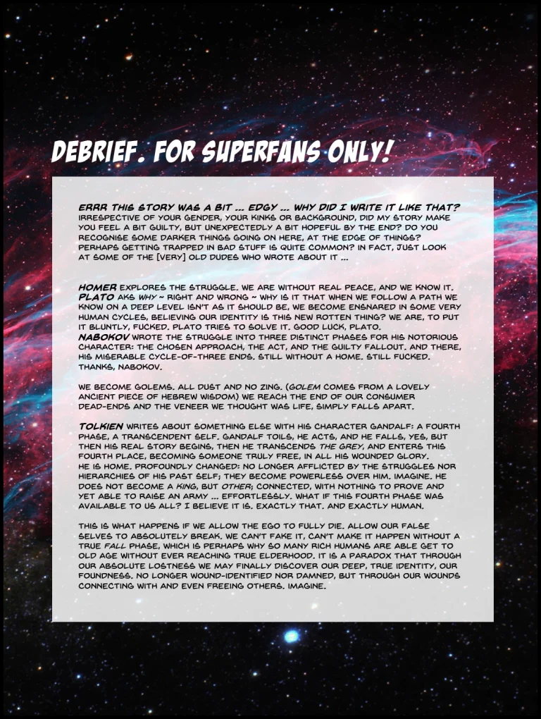 One Human, Being. 07.2: At The Edge. Part Two porn comic picture 101