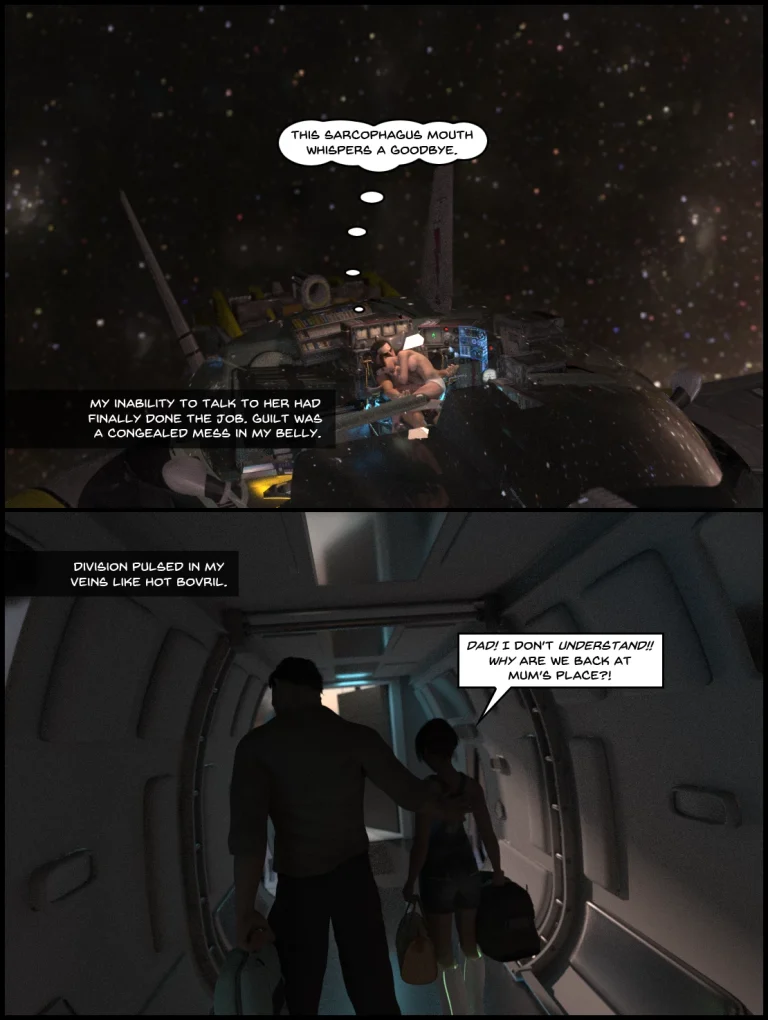 One Human, Being. 07.2: At The Edge. Part Two porn comic picture 49