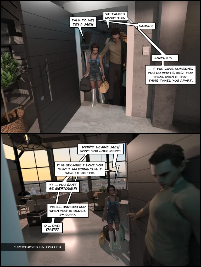 One Human, Being. 07.2: At The Edge. Part Two porn comic picture 50
