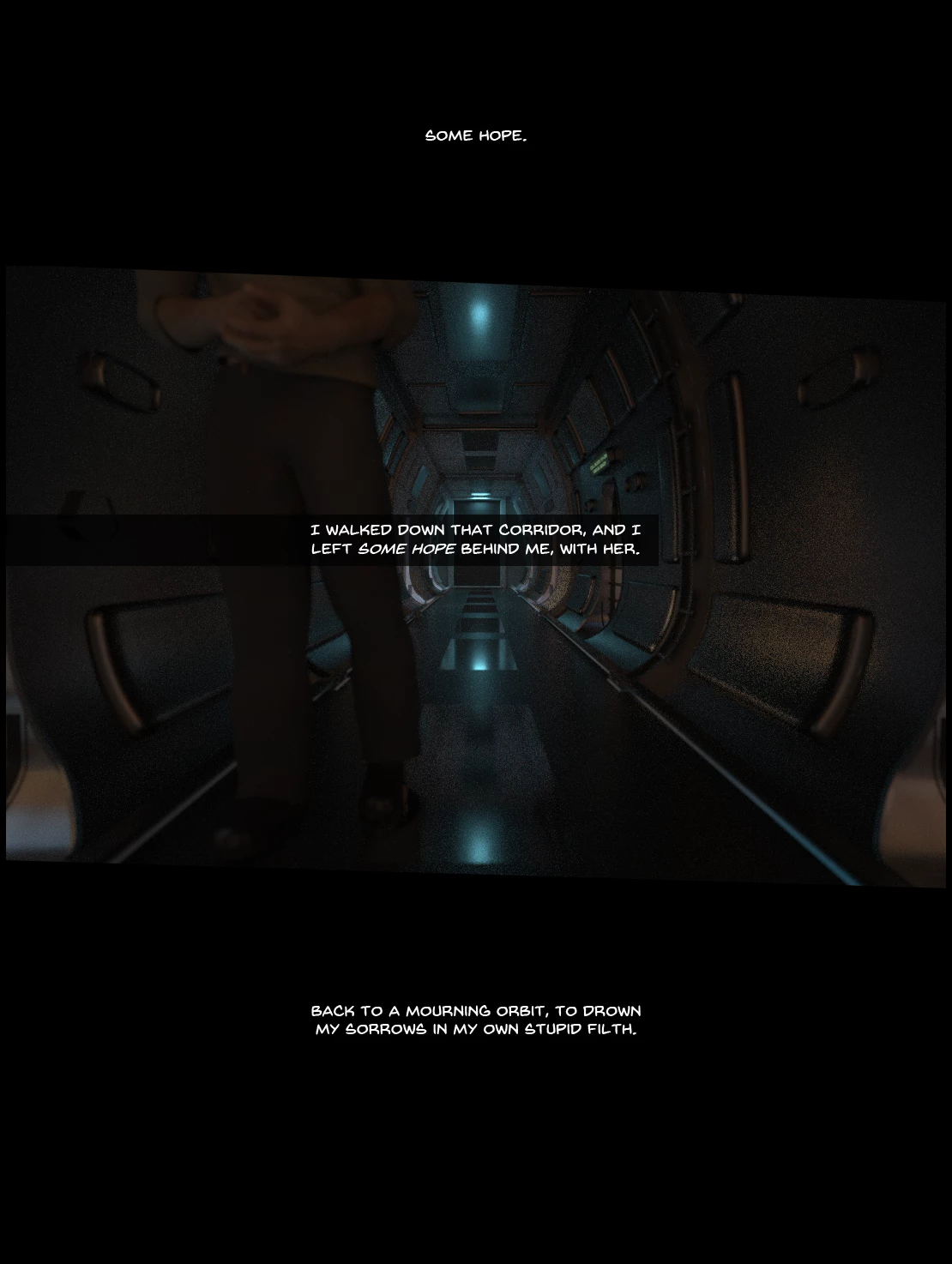 One Human, Being. 07.2: At The Edge. Part Two porn comic picture 52