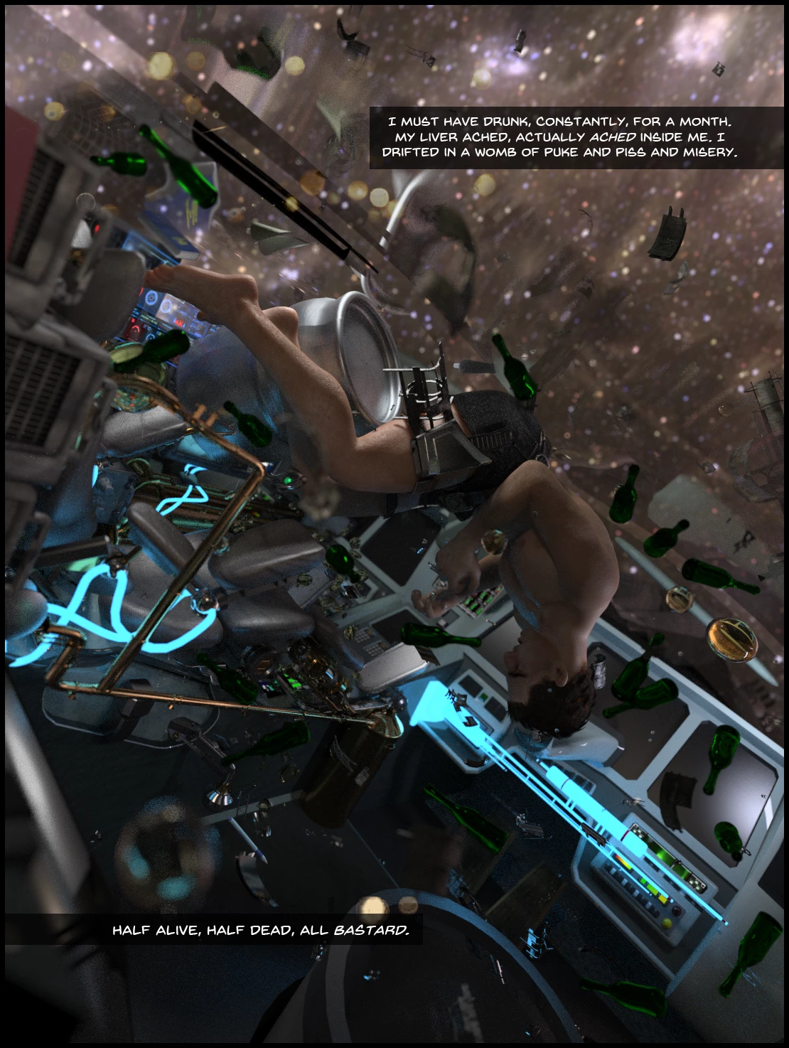 One Human, Being. 07.2: At The Edge. Part Two porn comic picture 53