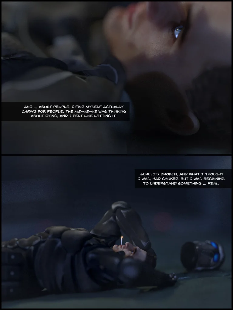 One Human, Being. 07.2: At The Edge. Part Two porn comic picture 67