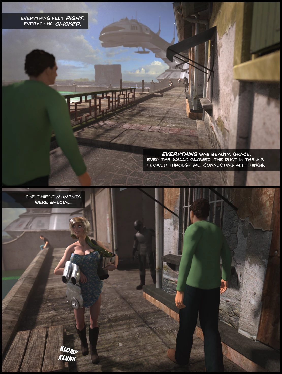 One Human, Being. 07.2: At The Edge. Part Two porn comic picture 70