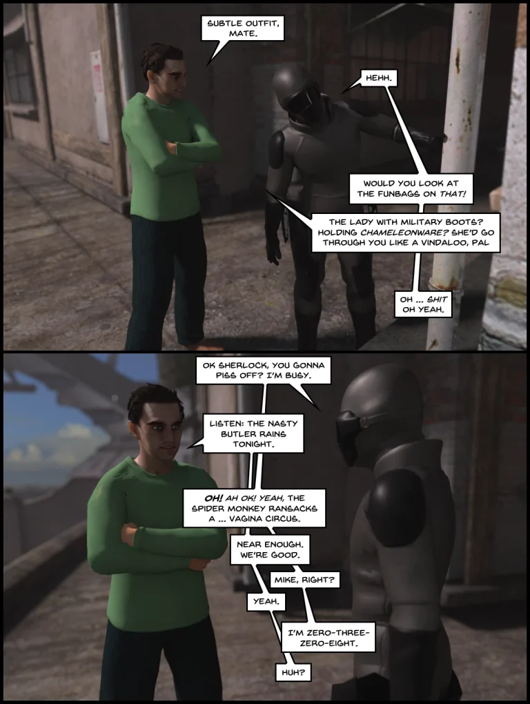 One Human, Being. 07.2: At The Edge. Part Two porn comic picture 71