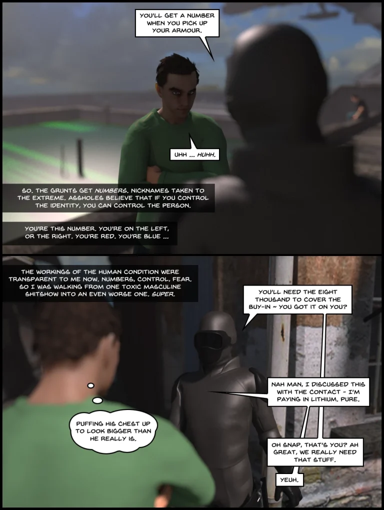 One Human, Being. 07.2: At The Edge. Part Two porn comic picture 72