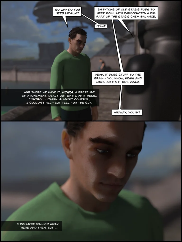 One Human, Being. 07.2: At The Edge. Part Two porn comic picture 73