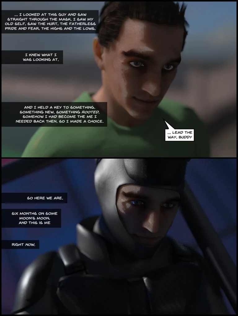 One Human, Being. 07.2: At The Edge. Part Two porn comic picture 74