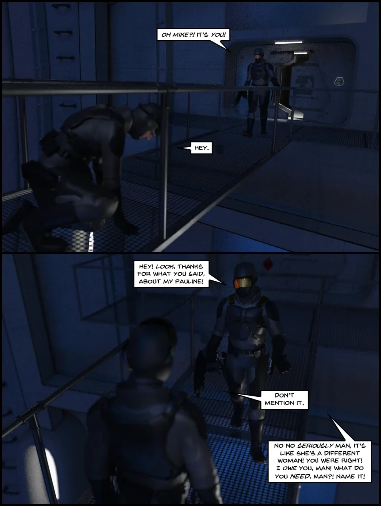 One Human, Being. 07.2: At The Edge. Part Two porn comic picture 78