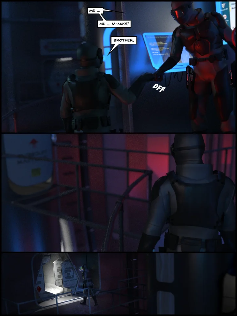 One Human, Being. 07.2: At The Edge. Part Two porn comic picture 82
