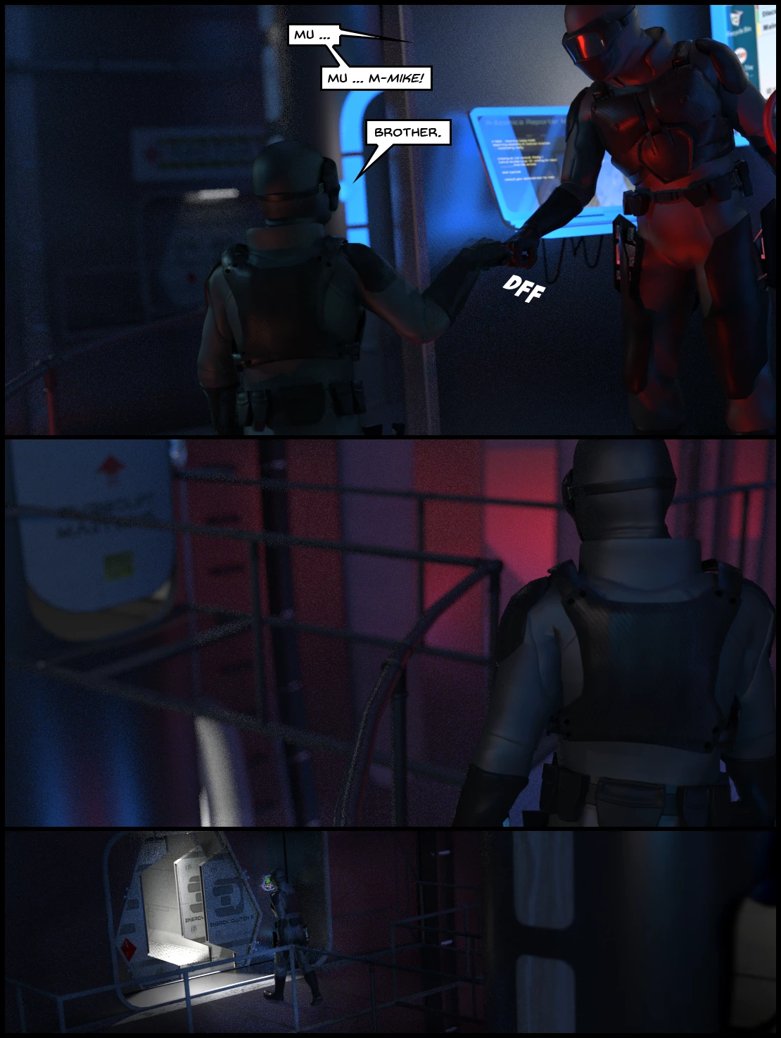 One Human, Being. 07.2: At The Edge. Part Two porn comic picture 82