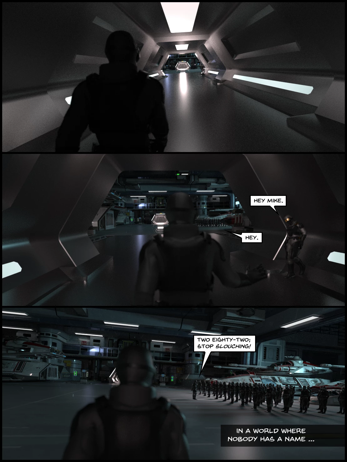 One Human, Being. 07.2: At The Edge. Part Two porn comic picture 86